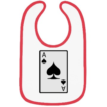 Discover Ace of Spades Bibs