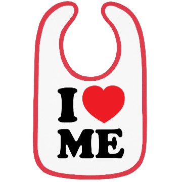 Discover I Love Me Bibs