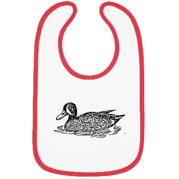 Discover Blue winged teal Bibs