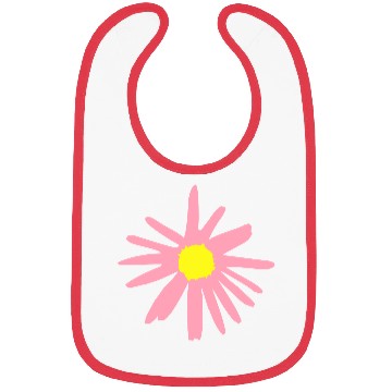 Discover Flower, Daisy Bibs