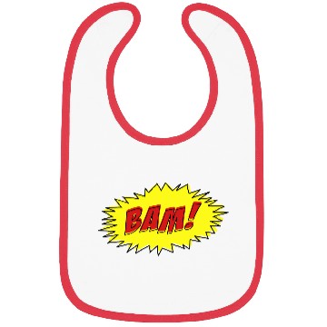 Discover BAM! (Cartoon Comic style) Bibs