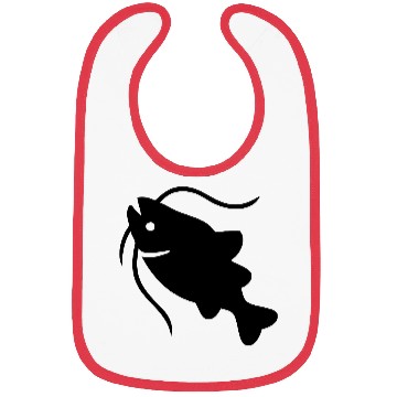 Discover Catfish Silhouette Bibs