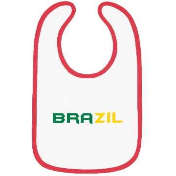 Discover ♥I Love Brazil-Vector Awesome Country Design♥ Bibs
