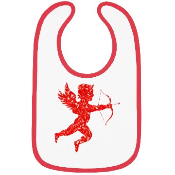 Discover Ruby Martin74 Cupid Silhouette Bibs