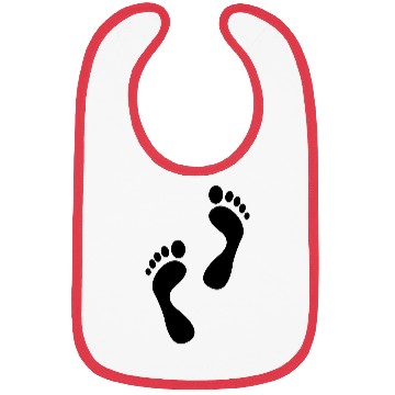 Discover Footprints Walking Bibs