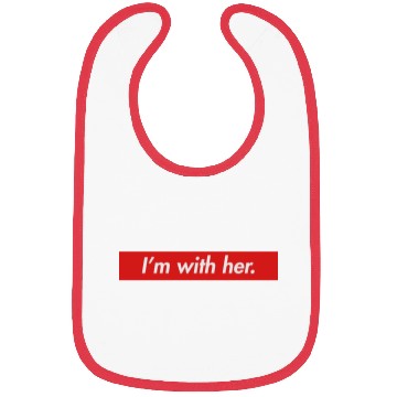 Discover I'm with her Bibs