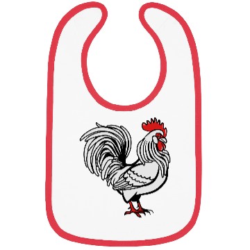 Discover Cock witty bird Bibs