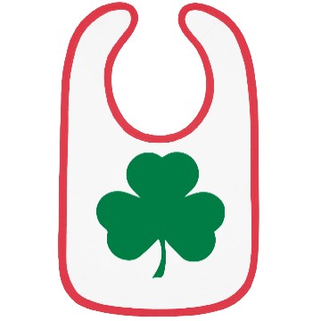 Discover Clover, shamrocks Bibs