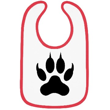 Discover Lion Footprint Bibs
