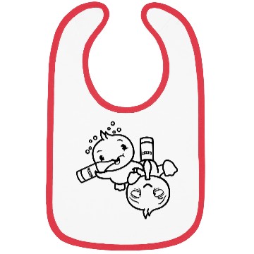 Discover 2 friends team couple drinking drunk drunk drinkin Bibs