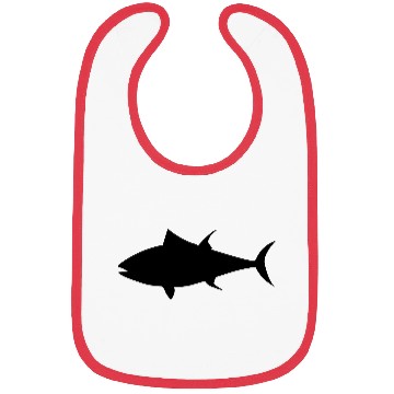 Discover Tuna Fish Silhouette Bibs