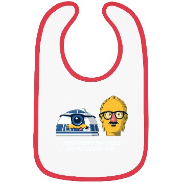 Discover Funny Star Wars droids comic Bibs