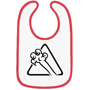 Discover Claws in a warning (1c) Bibs