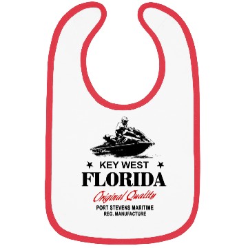 Discover Jet Ski - Key West - Florida Bibs