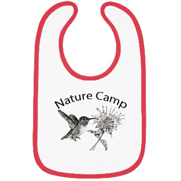 Discover Nature Camp Hummingbird and Bergamot Bibs