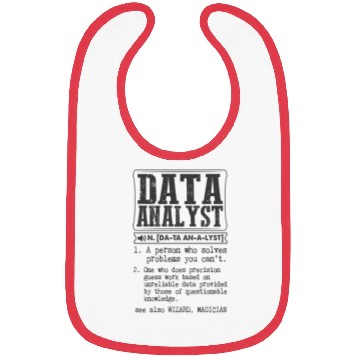 Discover Data Analyst Definition Gift Mug Bibs