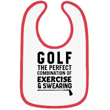 Discover Golf The Perfect Combination Exercise & Swearing Bibs