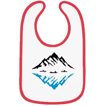Discover Canoe & Mountains, Reflection Bibs