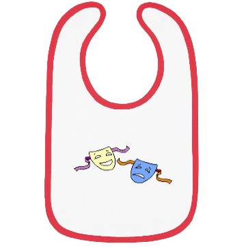 Discover Beagle Bros Comedy Tragedy Bibs