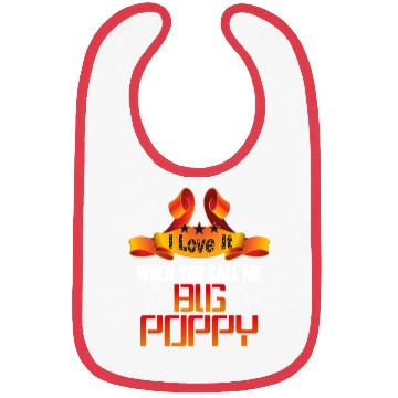 Discover Big Poppy Bibs