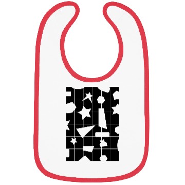 Discover Geometric shapes Bibs
