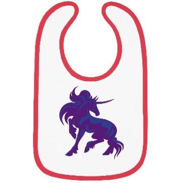 Discover Wild and Crazy Unicorn Bibs