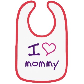 Discover I love mommy Bibs