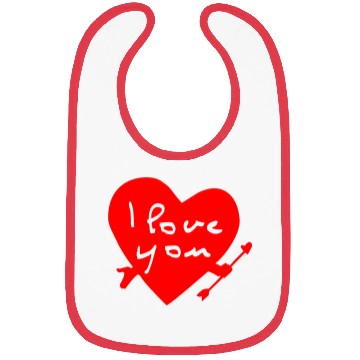 Discover I Love You Bibs