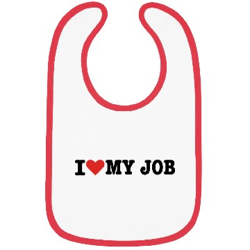 Discover I love my Job Bibs
