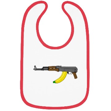 Discover AK-47 with banana clip Bibs