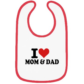 Discover Mom & Dad Bibs