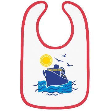 Discover sailing cruise ship Bibs