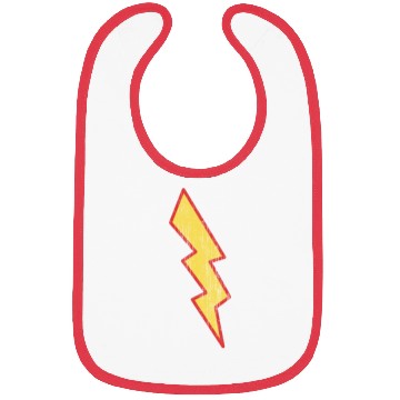 Discover Vintage Lightning Bolt Bibs