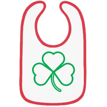 Discover Shamrock Outline Bibs