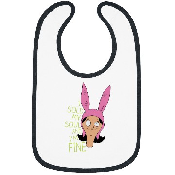 Discover Louise Belcher Bob's Burgers Bibs