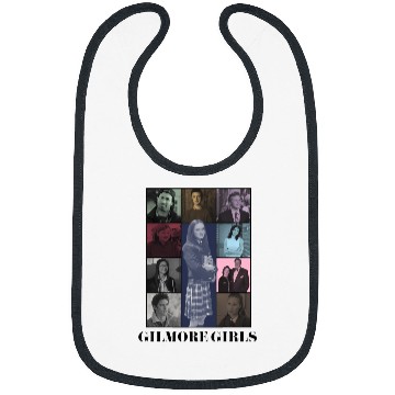 Discover Gilmore Girls Eras Tour Poster (Black Print) Bibs