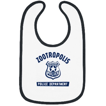 Discover Disney Zootopia  Zootropolis Police Department Badge Bibs