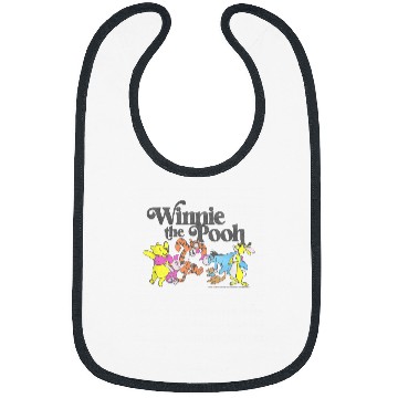 Discover Disney Winnie The Pooh  Bright Group Poster Bibs