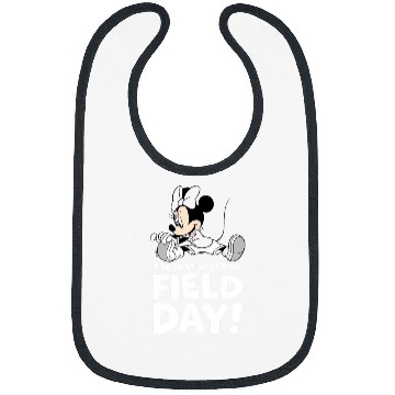Discover Disney - Mickey Just Here For Field Day Bibs