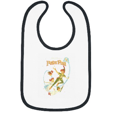 Discover Disney Peter Pan Darling Flight  Graphic TShirt Bibs