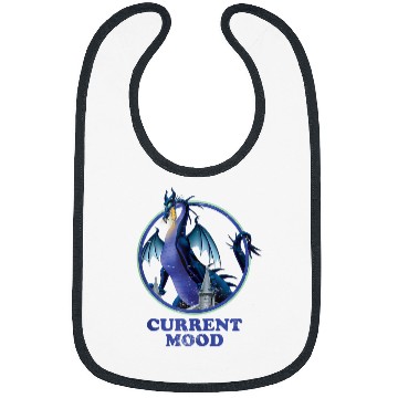 Discover Disneyss Sleeping Beauty Maleficent Dragon Current Mood Bibs