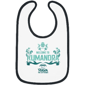 Discover Disneyss Raya And The Last Dragon Welcome To Kumandra Bibs