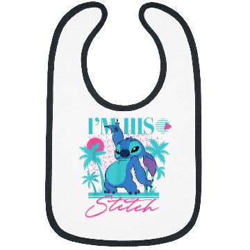 Discover Disney Stitch 90s Couples Matching Im His Stitch Bibs