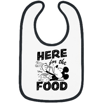 Discover Disney - Mickey Here for the Food Bibs