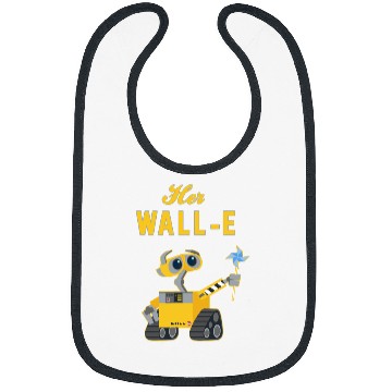 Discover Disney Pixar Wall-E Her Wall-E Couples Bibs