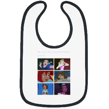 Discover Disney Princess Not Dramatic Meme Panel Bibs