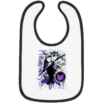 Discover Marvel Hawkeye Disney Plus Target Paint Splatter Bibs