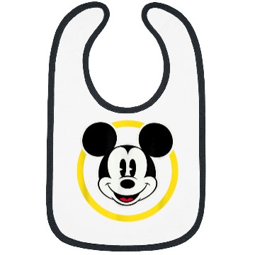 Discover Amazon Essentials Disney Smiling Mickey in Yello Bibs
