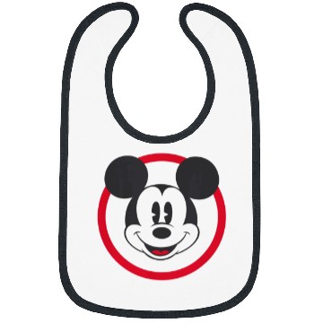 Discover Amazon Essentials Disney Smiling Mickey In Red C Bibs