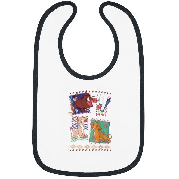 Discover Disney Lion King Simba And Timon Graphic TShirt Bibs